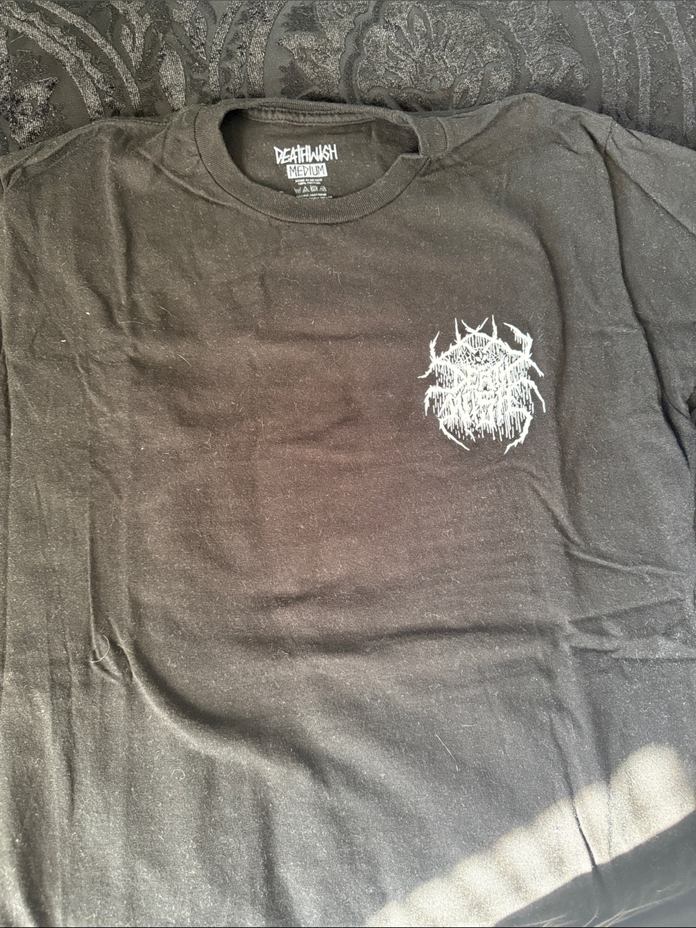 Death wish Skateboards Men's T-Shirt Size Medium.